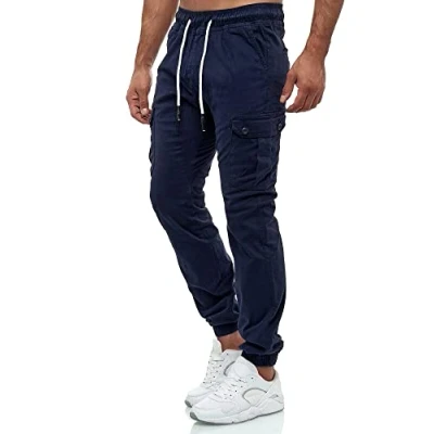 Afbeelding van Tazzio Cargobroek, Heren, Maat: Medium, Navyblau
