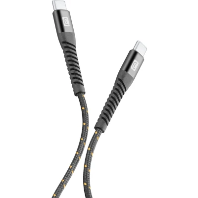 Afbeelding van Cellularline USB kabel 2.0 C stekker 1.20 m Zwart