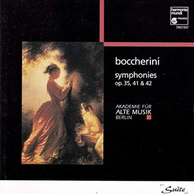 Afbeelding van Luigi Boccherini: Symphonies