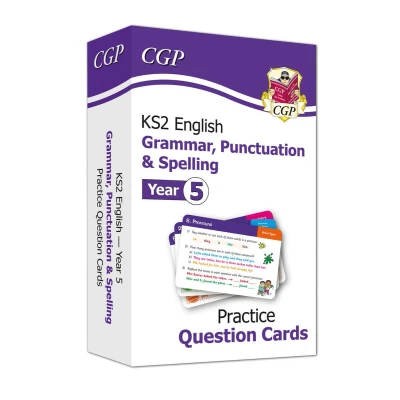 Afbeelding van New KS2 English Practice Question Cards: Grammar, Punctuation &amp; Spelling Year 5