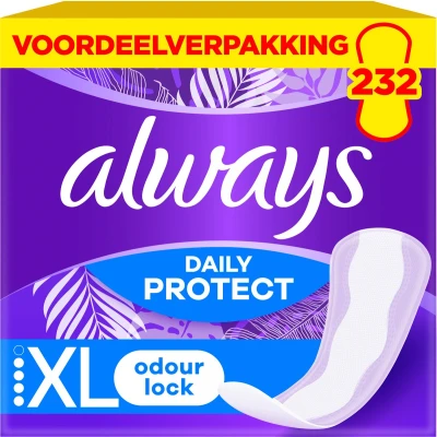 Afbeelding van 4x Always Inlegkruisjes Long Plus 58 stuks