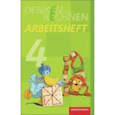 Afbeelding van Denken und Rechnen Ausgabe 2011 für Grundschulen in Hamburg, Bremen, Hessen, Niedersachsen, Nordrhein Westfalen, Rheinland Pfalz, Saarland Schleswig Holstein: Arbeitsheft 4
