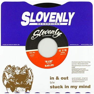 Afbeelding van Black Lips In &amp; Out/Stuck My Mind (7&quot; Vinyl Single)