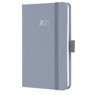 Afbeelding van Weekagenda Feel A6 2025 (NL/FR/EN/DU) Light Lilac Hardcover