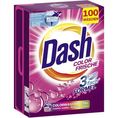 Afbeelding van Dash Waspoeder Color Frische 100 Wasbeurten 6kg