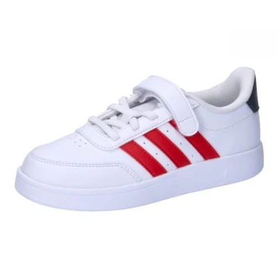 Afbeelding van adidas Originals Breaknet 2.0 Sneakers laag voor kinderen, Maat: 30, Blanc, rouge Kunststof