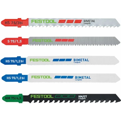 Afbeelding van FESTOOL STS Sort/21 P/M/B decoupeerzaagbladset (21 st.) 578072