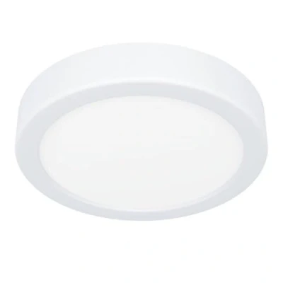 Afbeelding van EGLO Fueva 6 led plafondlamp, ronde bureauverlichting, opbouwlamp kunststof wit, warm wit koud ø 16,5 cm