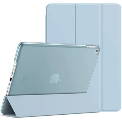 Afbeelding van JETech Hoes voor iPad Air 2, Standaard Functie, Case met Automatisch Wekken/Slapen (Lichtblauw)