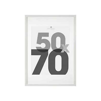 Afbeelding van FOTOKADER 50 X 70 CM MDF WIT MET PASSE PARTOUT