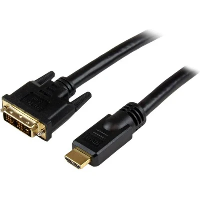 Afbeelding van HDMI to DVI adapter Startech HDDVIMM10M Black 10 m