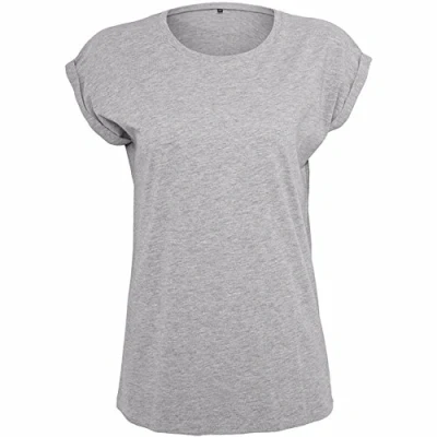 Afbeelding van Build Your Brand Dames T shirt Extended Shoulder