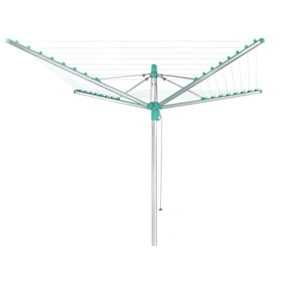 Afbeelding van Leifheit droogmolen Linomatic 400 easy incl. bodemhuls 40 m drooglengte 4 wasmachineladingen