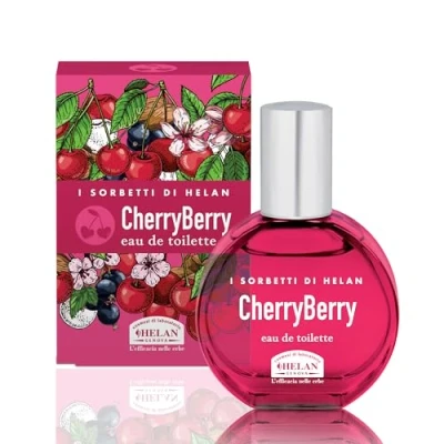Afbeelding van Helan I Sorbetti CherryBerry Fruitig, gepassioneerd en gastronomisch parfum voor dames heren met vanille, pistache bessen eau de zoete amandelnoten, lichte zomergeuren, 30 ml