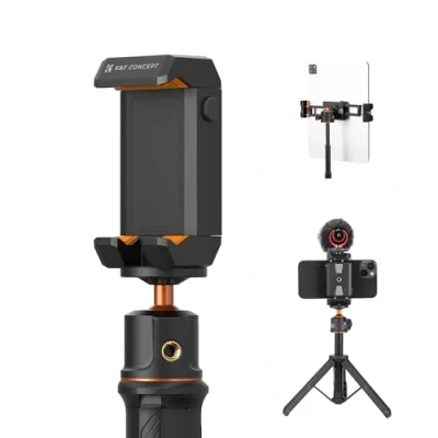 Afbeelding van K&amp;F Concept MS20 Tablet Houder Mobiele Telefoon iPad Stand Statief Adapter voor Pro/iPad Air/iPad Mini iPhone