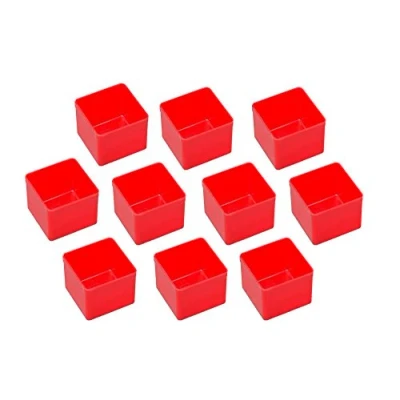 Afbeelding van Allit EuroPlus Set van 10 insteekdozen 45/1 45/2 45/3 45/4 45/5 industriële standaard (maat 1 rood)