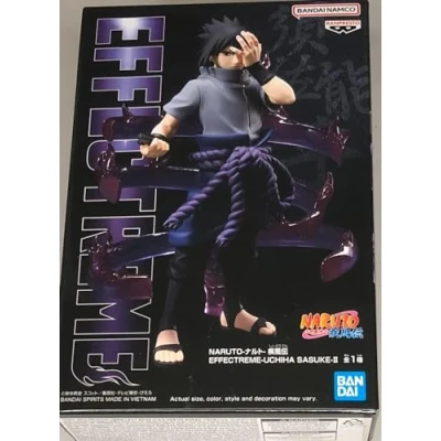 Afbeelding van Banpresto Sasuke Uchiha II Naruto Shippuden Effectreme BP88947P actiefiguur, meerkleurig verzamelfiguur, ideaal voor anime fans