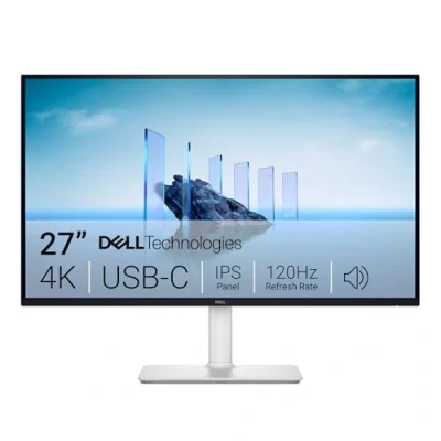 Afbeelding van Dell 27 Plus 4K USB C S2725QC écran 27&#039;&#039; (3840 x 2160) 120Hz Display, IPS 4ms Comfortview Plus, AMD FreeSync Premium, sRGB 99%, 2xHDMI, 2xUSB C, Haut parleurs Intégrés, Garantie 3 Ans Argent