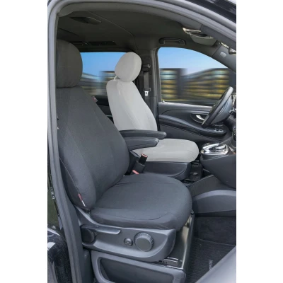 Afbeelding van WALSER 10530 Stoelhoes Grijs Polyester Voor MERCEDES BENZ: Vito Van