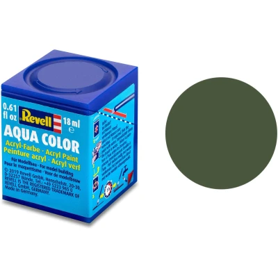 Afbeelding van Bronsgroen Mat Ral 6031 Aqua Color 18 Ml Revell Modelbouwverf Op Waterbasis