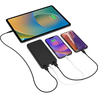 Afbeelding van Mophie Essentials Powerstation 20.000 mAh USB A/USB C Powerbank Zwart