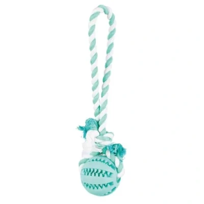 Afbeelding van Trixie Denta Fun Flostouw met Bal ø 7 cm/24 cm