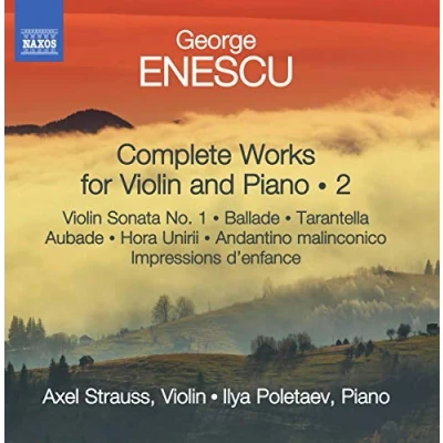 Afbeelding van Axel Strauss &amp; Ilya Poletaev Enescu: Complete Works For Violin And Piano, Vol. 2 (CD)