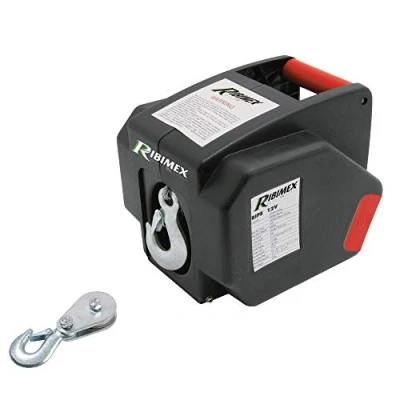 Afbeelding van RIBITECH 2625 Autolieren 5 ton Vooruit en achteruit 12 V Zwart