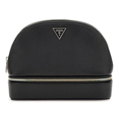 Afbeelding van Guess Large DOME Toilettas, Dames, Maat: One Size, Black