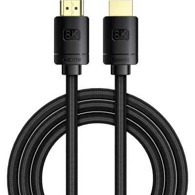 Afbeelding van Baseus HDMI 8K naar Kabel 48Gbps met 2.1 1M Zwart