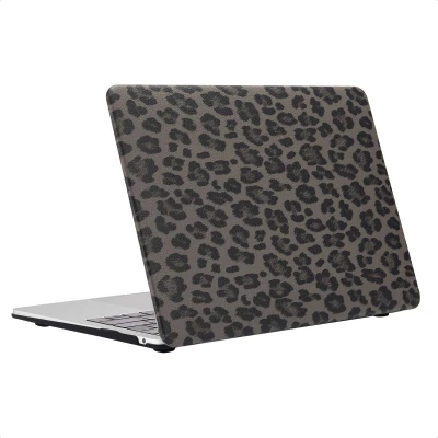 Afbeelding van Selencia Sabi Laptop Cover Geschikt voor MacBook Air 13 inch (2018 2020) A1932 / A2179 A2337 Midnight Black