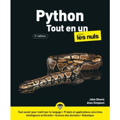 Image de Python Tout en un pour les Nuls 2e édition