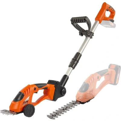 Afbeelding van Dual Power accu heggenschaar / grasschaar POWDPG75300 haagschaar van 20 V, zonder en lader, messen 100 mm (grasschaar) 185 (accu heggenschaar) snijafstand 8