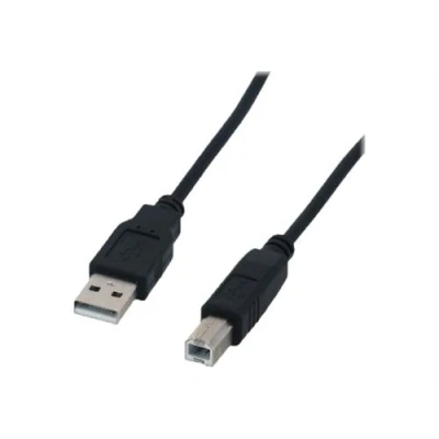 Image de MCL Câble USB type B (M) pour 3 m noir