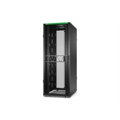 Image de APC NetShelter SX Gen 2 Rack armoire H 1991 x L 750 P 1070 mm, avec les côtés sur le sol noir 42U 19&quot; Conformité TAA