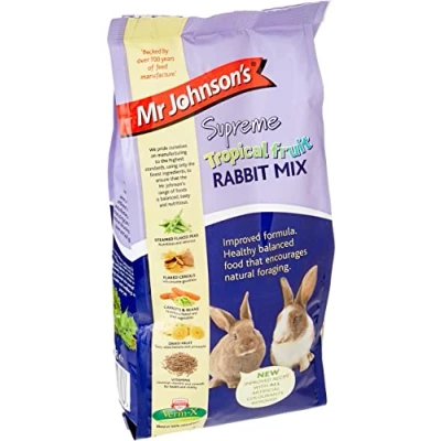Afbeelding van Mr Johnson&#039;s Supreme Tropical Fruit Konijnen Mix 900g