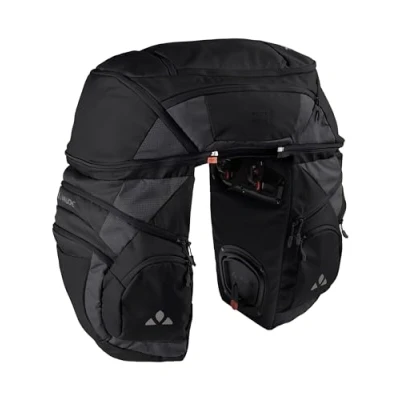 Afbeelding van VAUDE Karakorum Pro Black Fietstas Achter Greenshape