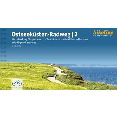 Afbeelding van Radtourenbücher Ostseeküsten Radweg 2 Mecklenburg Vorpommern.Von Lübeck nach Ahlbeck/Usedom. Mit Rügen Rundweg