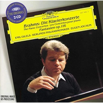 Afbeelding van Eugen Jochum, Berliner Philharmoniker Brahms: The Piano Concertos Fantasias Op.116 (2 CD)