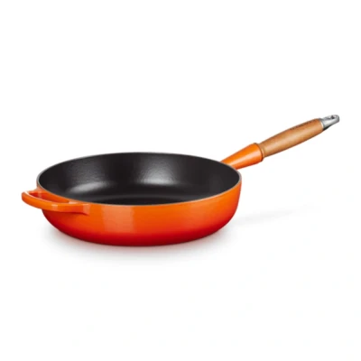 Afbeelding van Le Creuset Gietijzeren Sauteerpan In Oranjerood 28cm 3,6l