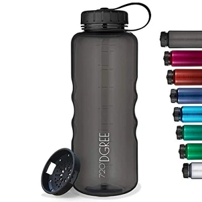 Afbeelding van 720DGEE Drinkfles&quot;simplBottle&quot; 1.5L Uw Waterfles De Sportfles voor Sport, Outdoor, Gym, Fitness, Fiets, Kinderen, School &amp; Kantoor BPA Free