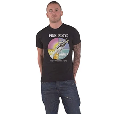 Afbeelding van Pink Floyd WYWH Circle Icons Heren T shirt XL Zwart