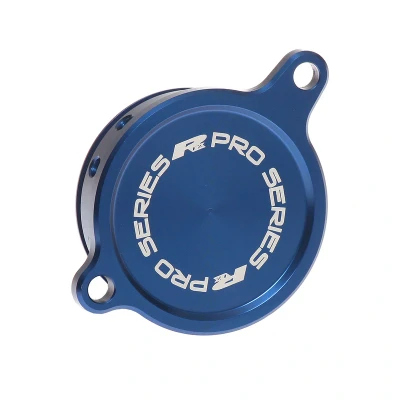 Afbeelding van RFX Oliefilter Deksel Blauw Kawasaki KX450F 2006 2015