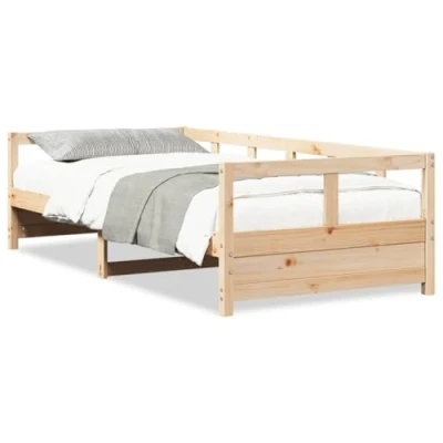 Afbeelding van vidaXL Slaapbank 90x190 cm massief grenenhout naturel