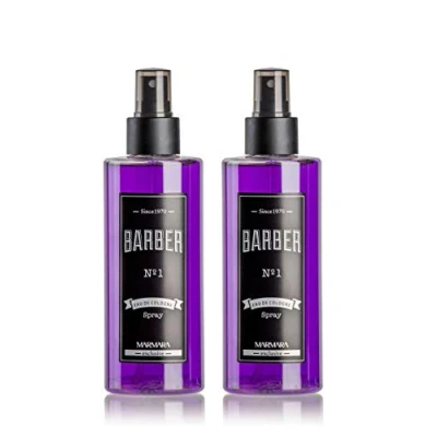 Afbeelding van BARBER MARMARA Eau de Cologne Voor heren (2 x 250 ml) After Shave Geurwater mannen Verfrist Herengeur 70 desinfectiemiddel nr. 1)