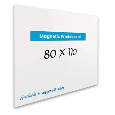 Afbeelding van IVOL Whiteboard zonder rand 80x110 cm Magnetisch Frameless