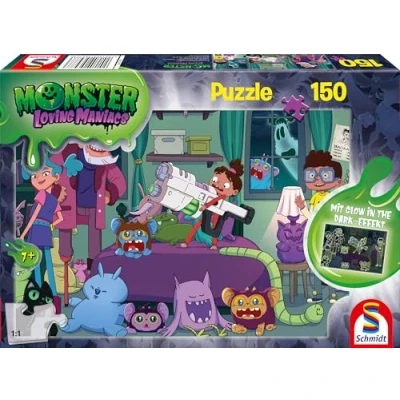 Afbeelding van Schmidt Spiele kinderpuzzel Loving Maniacs Bo als monsterjager, kinderpuzzel, 150 stukjes, 56477