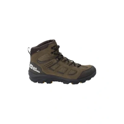 Afbeelding van Jack Wolfskin VOJO 3 Texapore MID Outdoorschoenen, Heren, Maat: 47.5, Khaki/phantom Leer en textiel