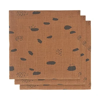 Afbeelding van Jollein Hydrofiel Multidoek Small Spot Caramel