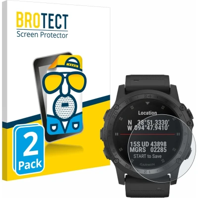 Afbeelding van BROTECT Antireflecterende schermbeschermer mat, Smartwatch beschermfolie, Grijs